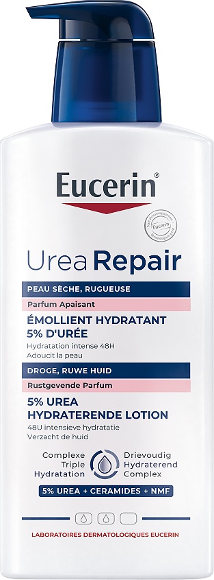 Eucerin UreaRepair Emolient Hidratant 5% Uree Calmant Piele Uscata Și Aspră 400ml