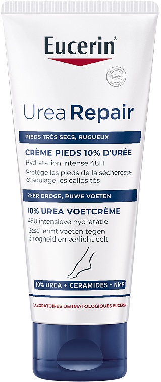 Eucerin Urearepair Plus Crema Reparatoare Pentru Picioare 10% Uree Tub 100ml