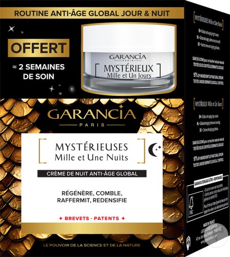 Garancia Mystérieux Cremă De Noapte 30ml + Mini Zi 10ml
