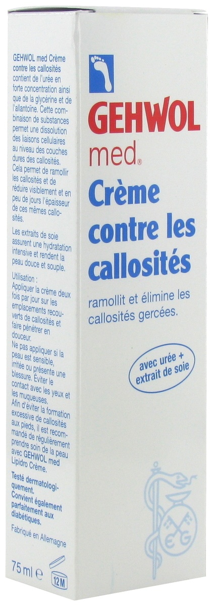 Gehwol Med Cream Împotriva Calusurilor Tub 75ml