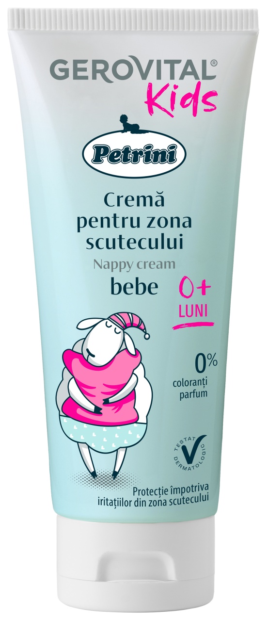 Gerovital Kids Petrini Forte Cremă Pentru Zona Scutecului 50ml