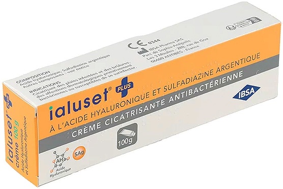 Ialuset Plus Cremă Cicatrizantă Antibacteriană Tub 100g