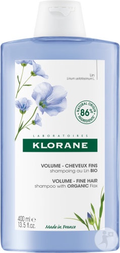 Klorane Șampon Cu In Pentru Volum Păr Fin 400ml