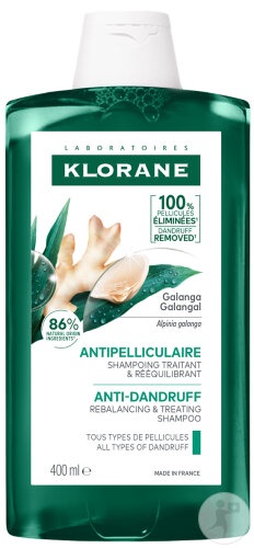 Klorane Șampon Tratament Anti-Mătreață Reechilibrant Împotriva Mătreții 400ml