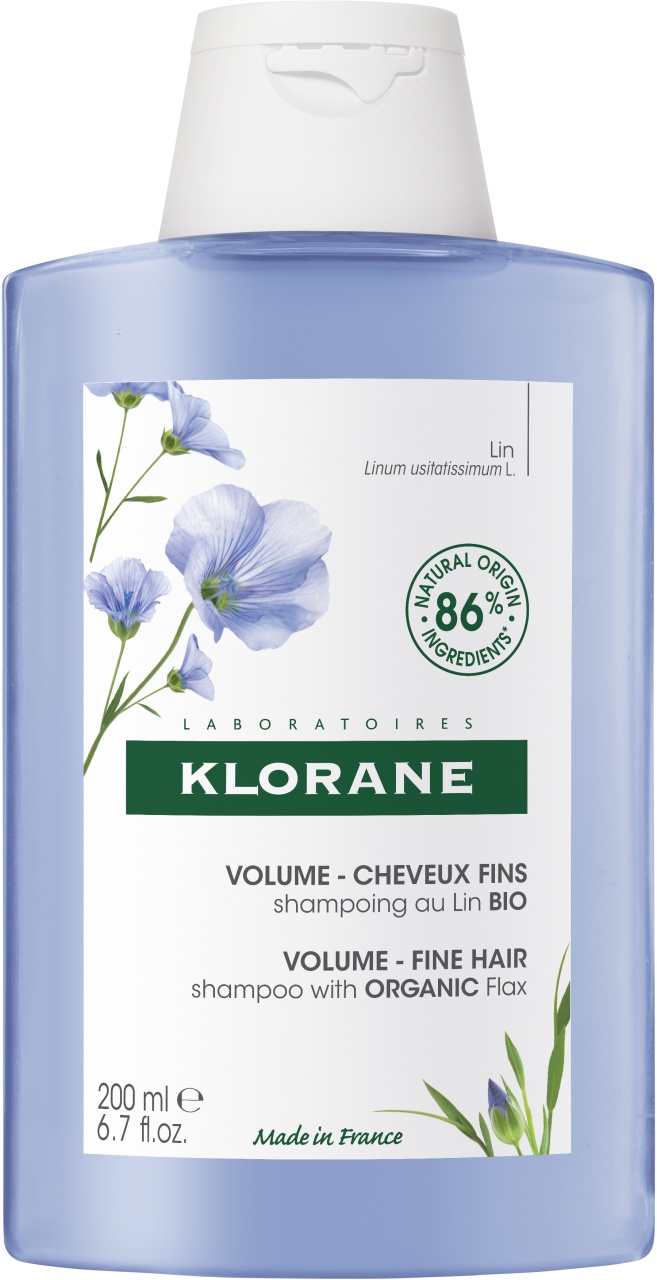 Klorane Șampon Volum Cu In Bio Păr Fin 200ml