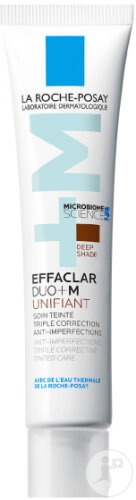 La Roche-Posay Effaclar Duo+ M Unifiant Îngrijire Colorată Corecție Triplă Nuanță Închisă 40ml