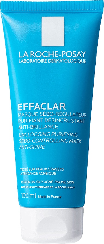 La Roche-Posay Effaclar Mască Sebo-Regulatoare Purificatoare Anti-Strălucire 100ml