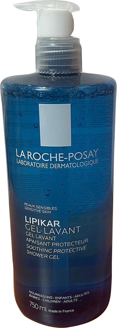 Gel de spalare pentru piele sensibila Lipikar, 750 ml, La Roche-Posay - imagine 2