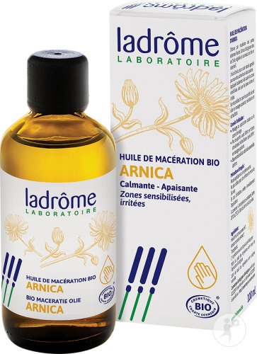 Ladrôme Ulei De Măcinare Arnica Bio Calmante Și Linistitoare Zone Sensibile Și Irigate 100ml