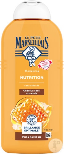 Le Petit Marseillais Șampon Nutriție Miere Unt Shea Bio Flacon 300ml