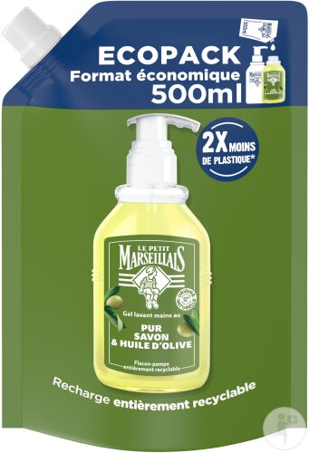 Le Petit Marseillais Săpun Lichid Mâini Ulei De Măsline Reumplere 500ml