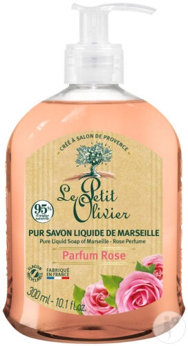 Le Petit Olivier Săpun Lichid Marseille Trandafir 300ml