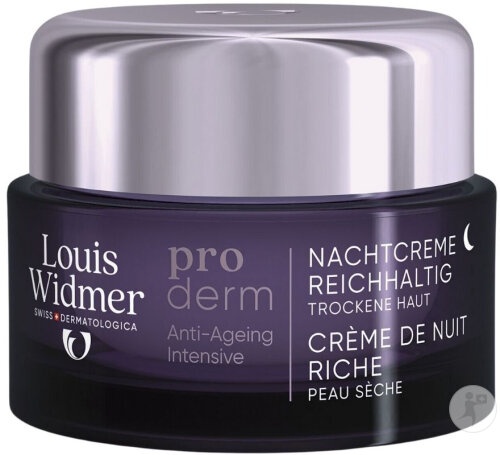 Louis Widmer Proderm Cremă De Noapte Cu Textura Bogata Pot 50ml