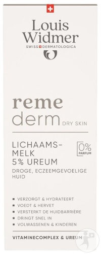 Louis Widmer Remederm Loțiune Corp 5% Uree Fără Parfum 200ml