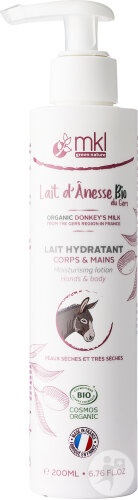 MKL Green Nature Lapte Hidratant Pentru Corp Și Mâini Cu Lapte De Măgăriță Bio Din Gers 200ml