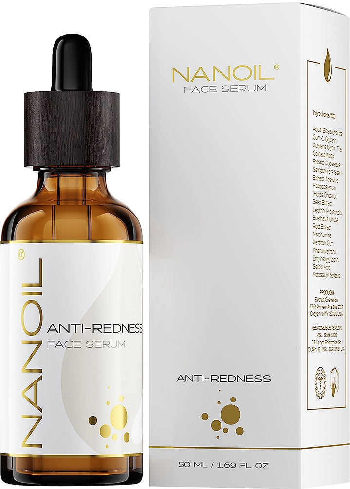Nanoil Ser Pentru Față Anti-Roșeață 50ml
