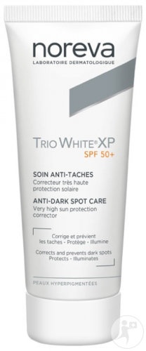 Noreva Trio White XP Îngrijire Anti-Pete SPF50+ Ten Hiperpigmentat 40ml