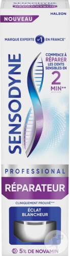 Sensodyne Professional Pastă De Dinți Reparare Albire Strălucire Tub 75ml