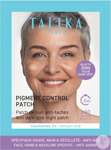 Talika Pigment Control Plasturi De Noapte Anti-Pete Maronii 40 Bucăți