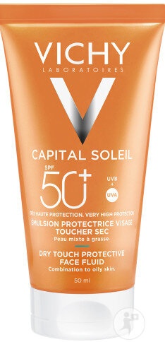 Vichy Capital Soleil Emulsie Protectie Solara Fata Dry Touch Spf50 50ml
