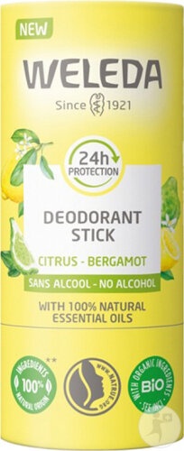 Weleda Deodorant Stick 24h Citrus-Bergamote 50g