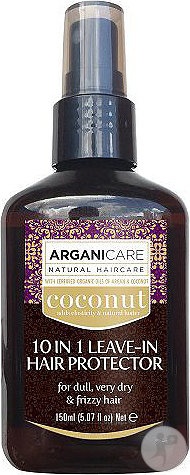 Arganicare Spray Reparator 10in1 Fără Clătire Cu Ulei De Cocos Păr Tern Și Creț 150ml