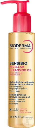 Bioderma Sensibio Ulei Micelar De Curățare Flacon Pompa 150ml