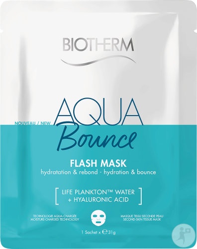 Biotherm Aqua Bounce Flash Mask Mască Hidratantă Pentru Față De Rebond 31g