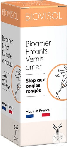 Biovisol Bioamer Solutie Pentru Copii Împotriva Mușcării Unghiilor 10ml