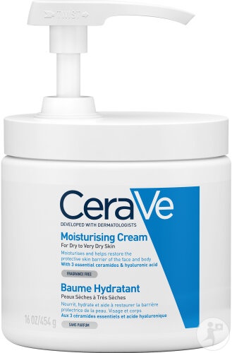 Cerave Balsam Hidratant Pentru Piele Uscată Spre Foarte Uscată Cu Pompa 454ml