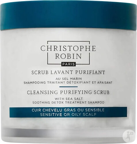 Christophe Robin Exfoliant De Curățare Cu Sare Marină 250ml