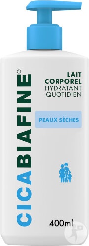Cicabiafine Lapte de Corp Hidratant Zilnic Pentru Piele Uscată Flacon Cu Pompă 400ml