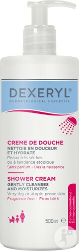 Dexeryl Cremă Duș Pentru Piele Foarte Uscată Atopică Față Corp 500ml