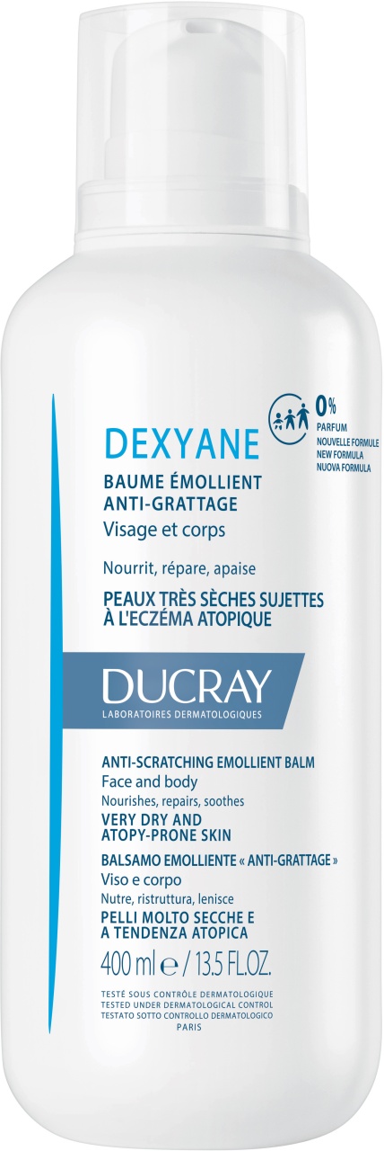 Ducray Dexyane Balsam Emolient Pentru Piele Foarte Uscată Predispusă La Eczemă Atopică 400ml