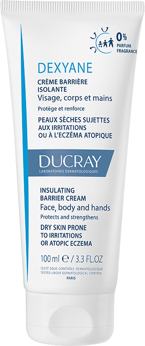Ducray Dexyane Cremă Barieră Izolantă Față/Corp/Mâini Tub 100ml