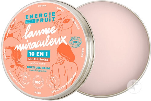 Energie Fruit Balsam Miraculos 10în1 Multi-Utilizări Parfum Monoï Bio 100ml