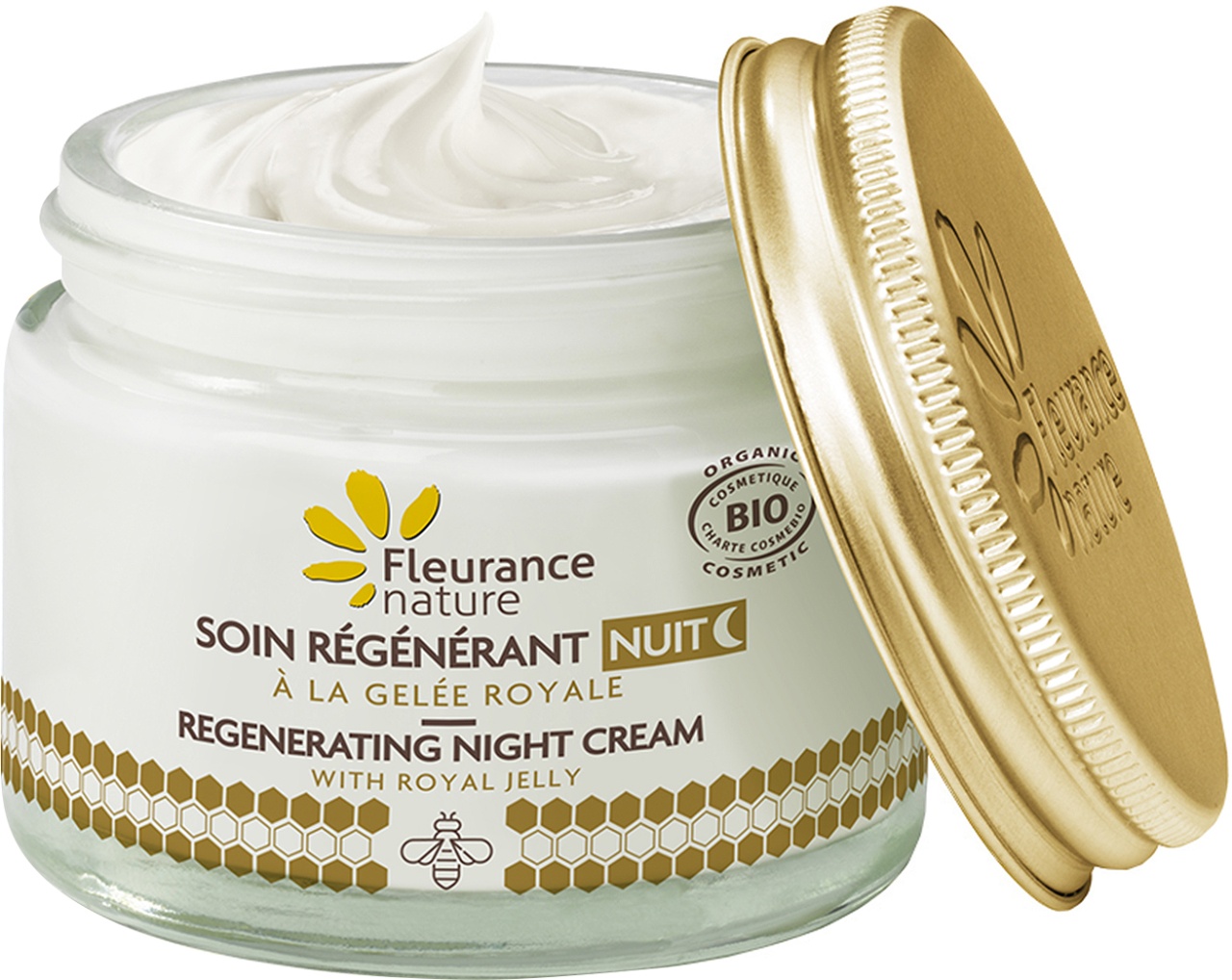 Fleurance Nature Îngrijire De Noapte Regenerantă Lăptișor De Matcă Bio Pot 50ml