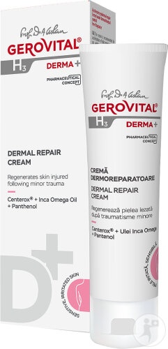 Crema dermoreparatoare H3 Derma+, 50 ml, Gerovital - imagine 4