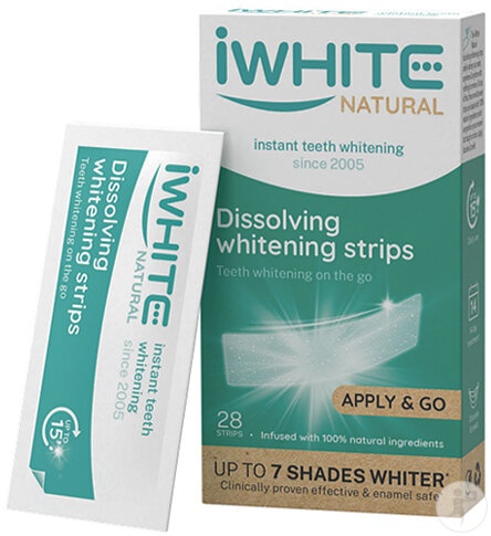 Benzi pentru albirea dinților iWhite   28 Unități - imagine 2