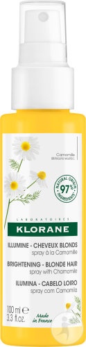 Klorane Spray Cu Mușețel Pentru Păr Blond 100ml