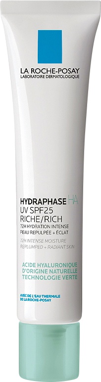 La Roche-Posay Hydraphase HA Cremă Hidratantă Cu Protecție Solară SPF25 Rich Tub 40ml