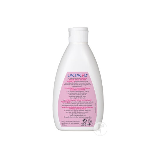 Lactacyd Prebiotic+ Loțiune De Igienă Intimă Pentru Piele Sensibilă Flacon 200ml