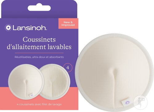 Lansinoh Perne De Alăptare Cu Husă De Spălat 4 Bucăți