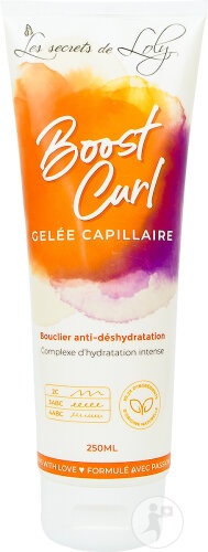 Les Secrets De Loly Boost Curl Hair Gelée Shield Pentru Părul Ondulat Uscat 250ml