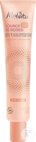Melvita Source De Roses BB Crema 6in1 Crema Perfectoare Nuanta Gold Bio Tub 40ml