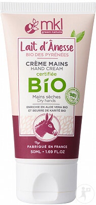 MKL Green Nature Cremă De Mâini Reparatoare Şi Hrănitoare Cu Lapte De Măgăriță Bio 50ml