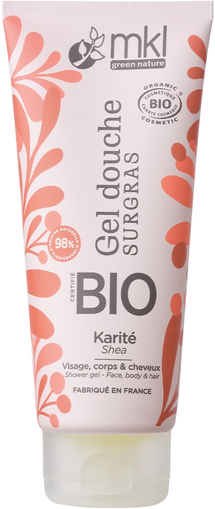 MKL Green Nature Gel De Duș Cu Unt De Shea Bio 200ml
