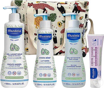 Mustela Bebeluși-Copii Set Vanity Jungle 4 Produse