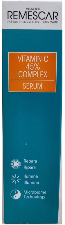 Remescar Ser Reparator Complex Vitamina C 45% Și Acid Hialuronic 30ml