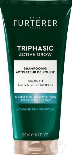 Sampon accelerator pentru cresterea parului Triphasic Active Grow, 200 ml, Rene Furterer - imagine 2